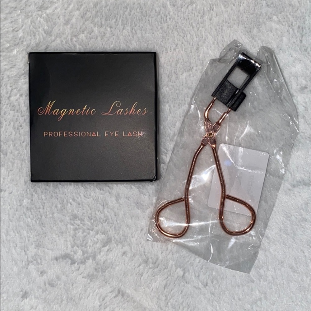 Magnetic lashes with magnetic curler❤️